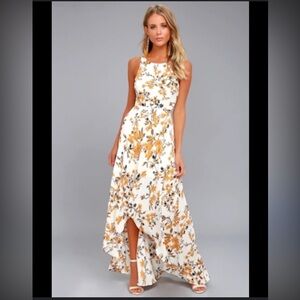 Lulus Ali+Jay High Low Cutout Dress
